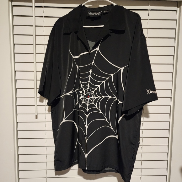 Vintage Dragon Fly Black Widow Shirt - Picture 3 of 5